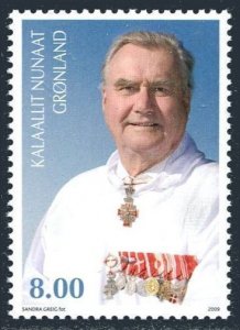 Greenland 541, MNH. Prince Henrik, 75th birthday, 2009.