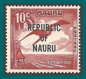 Nauru 1968 Independence, Frigate Bird, 10c MNH #79,SG87