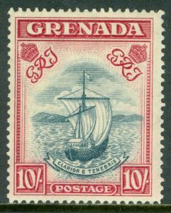 EDW1949SELL : GRENADA 1938 Stanley Gibbons #163a Steel Blue. Nice shade Cat £225