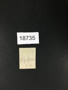 MOMEN: US STAMPS # 9 POS.13L2 USED LOT #18735