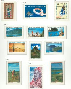 French Polynesia #273-284 Mint (NH) Single (Complete Set) (Dog)