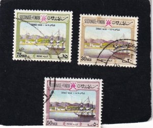 Oman     three    used   stamps    not listed