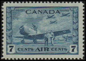 Canada C8 - Mint-NH - 7c Planes / Student Pilots (1943) (cv $2.90)