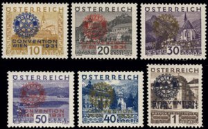 Scott #B87-92 Overprints MNH