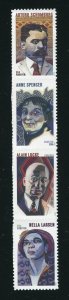 5471-5474 Voices of the Harlem Renaissance Strip of 4 Forever Stamps 2020 MNH