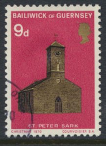 Guernsey SG 42  SC# 39 Christmas  Churches First Day of issue cancel see scan