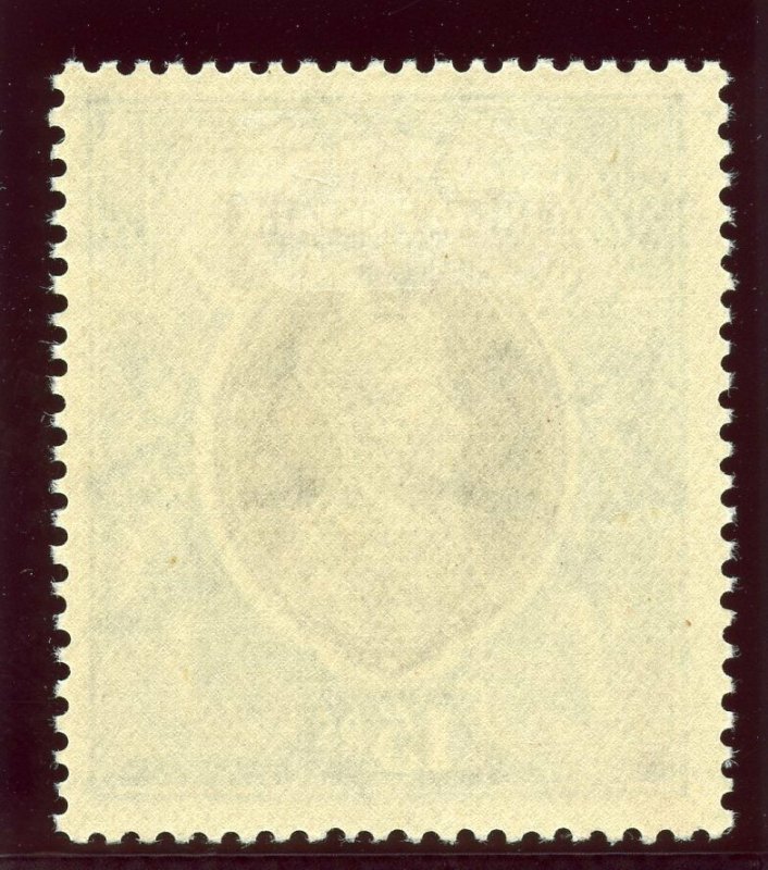 India 1937 KGVI 15r brown & green (watermark inverted) MLH. SG 263w.