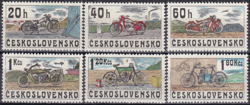 Czechoslovakia #2018-23  MNH CV $2.65  (Z6344)