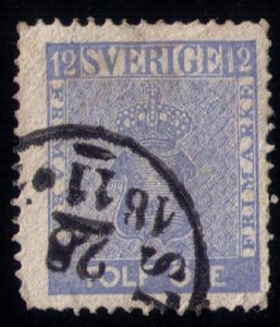 Sweden Sc #8 Used  F-VF