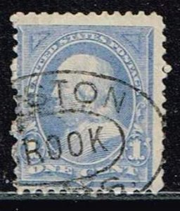 US 1894,Sc.#246 used Benjamin Franklin (1706-1790), Leading Author + Politician