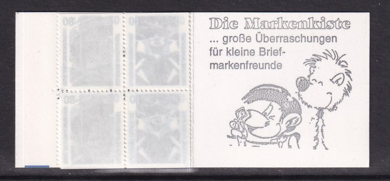 Germany #1528a Booklet MNH 1989  historic sites  '' Die Markenkiste...