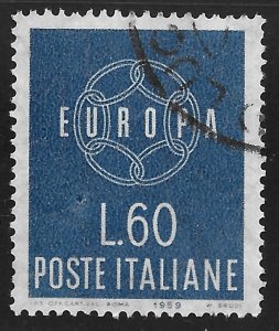 Italy #792 60L Europa - Chain, Symbol of the Union