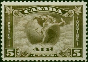 Canada 1930 5c Deep Brown SG310 V.F MNH