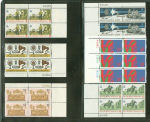 United States #1434/1705 Mint (NH) Plate Block