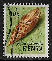 Kenya #37 Used Stamp - Seashell