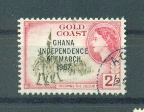 Ghana sc# 11 used cat value $.25