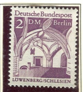 GERMANY; BERLIN 1966-67 Buildings issue MINT MNH Unmounted 2Dm. value