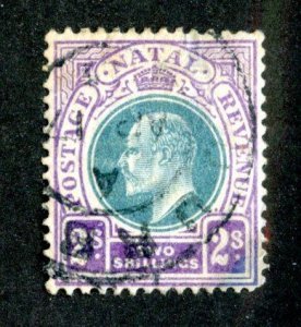 1904 Natal Sc#91 used ( 1521 BCX2 )