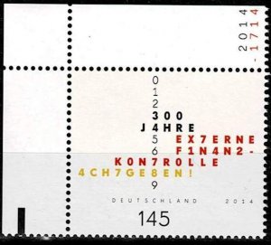 Germany 2014,Sc.#2807 MNH. Inscription