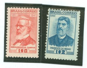 Brazil #533-534 Mint (NH) Single (Complete Set)