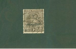 PATIALA INDIAN STATE 76 USED BIN $0.50