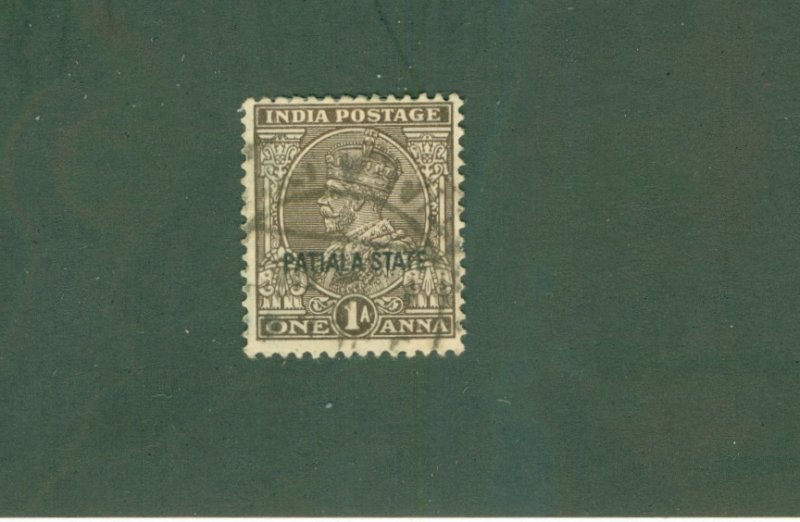 PATIALA INDIAN STATE 76 USED BIN $0.50