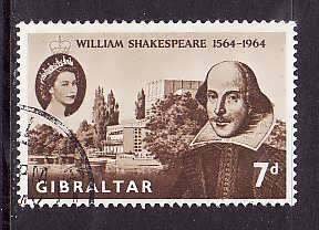 Gibraltar-Sc#164- id5-used Omnibus set-Shakespeare-1964-