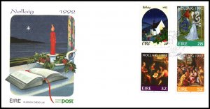 Ireland 881-884 Christmas U/A FDC