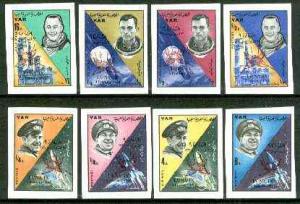 Yemen - Republic 1965 Space Flight of Luna 9 imperf overp...