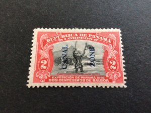 Canal Zone 1915 mounted mint stamp Ref 64012 