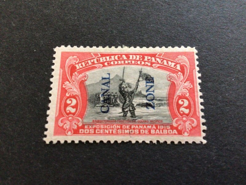 Canal Zone 1915 mounted mint stamp Ref 64012 