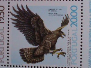 PORTUGAL 1980 -SC#1465a-WORLD WILDLIFE PROTACTION- LONDON STAMP SHOW-VERY FINE