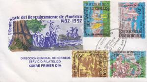 G) 1984 DOMINICAN REPUBLIC, CHRISTOPHER COLUMBUS, AMERICA'S 