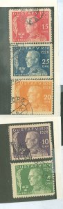 Sweden #B32-B36  Single (Complete Set)