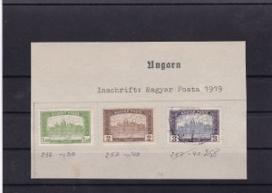 hungary 1919 stamps  ref 11107