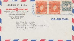 Salvador 2c Salazar (2) and 14c Masferrer 1951 Correo Aereo San Salvador, El ...