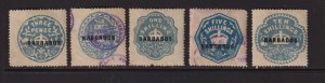 Barbados - Old Revenue stamps