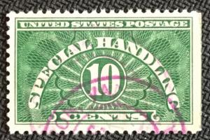 US #QE1 Used SE Single Special Handling SCV $1.00