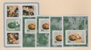 Cook Islands Scott #691-695 Stamps - Mint NH Souvenir Sheet