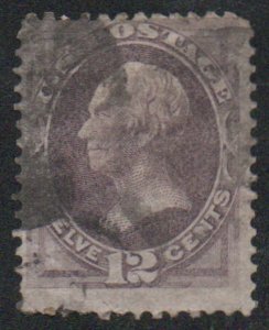 USA #151 Fine+, cork cancel, corner crease, nice! Retails $200