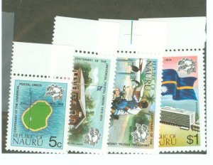 Nauru #114-7 Mint (NH) Single (Complete Set)