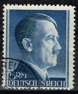 Germany 1942,Sc.#527 used, Hitler perf. 12 1/2