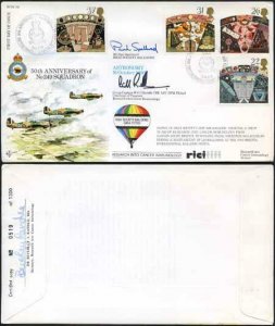 RFDC88 50th Ann Of No.249 Squadron Signed by B.J. Randle and P. Spellward (C)