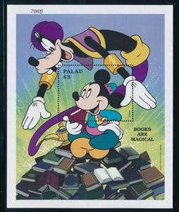 Disney Palau - Souvenir Sheet Books are Magical #449 (1997) 