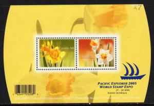 Canada - #2091 Daffodils S/Sheet   - MNH