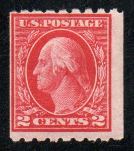 US #411 F/VF mint hinged, great color, Nice!