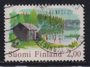 Finland 567 Chimneyless Log Sauna 1977