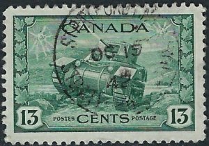 Canada 258 Used 1942 issue (ak3654)