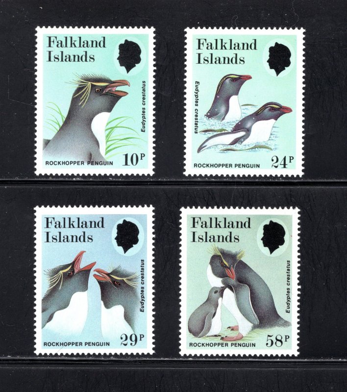 Falkland Islands SC #450-3  VF, MNH, Rockhopper Penguins, CV $8.25 ..... 1930247