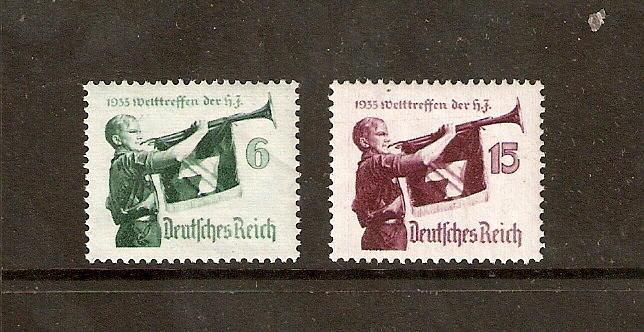 Germany 463-464, MNH, Scott's 2009 Cat. Val. = $18.75